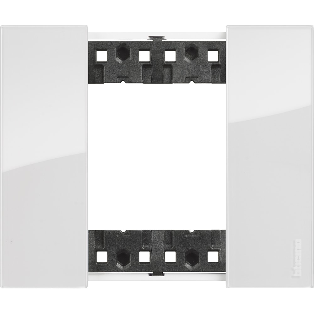 BTICINO BTIKA4802DW L.NOW - PLACCA 2P GHIACCIO