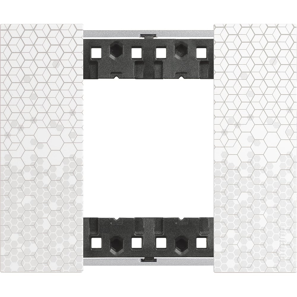 BTICINO BTIKA4802MW L.NOW - PLACCA 2P PIXEL