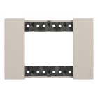 BTICINO - BTIKA4803KM L.NOW - PLACCA 3P SABBIA