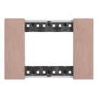 BTICINO BTIKA4803ZM L.NOW - PLACCA 3P RAME
