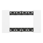 BTICINO - BTIKA4804KW L.NOW - PLACCA 4P BIANCO