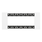 BTICINO - BTIKA4806KW L.NOW - PLACCA 6P BIANCO