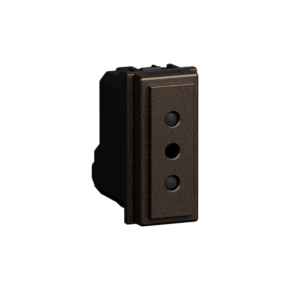 BTICINO BTIKB4113 L.NOW - presa 2P+T 10A 250Vac bronze