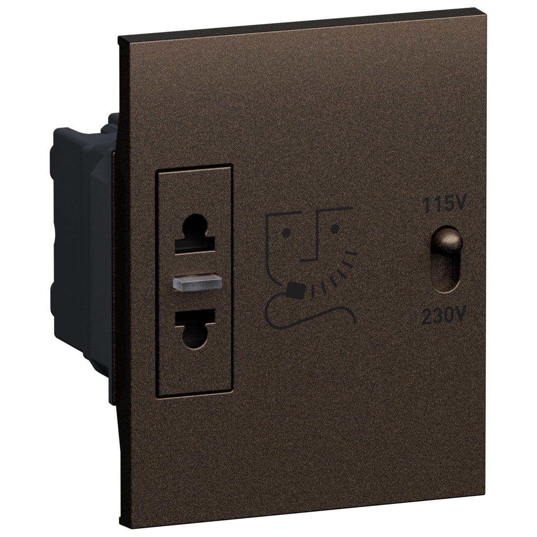 BTICINO BTIKB4177 L.NOW- presa rasoio 230V bronze