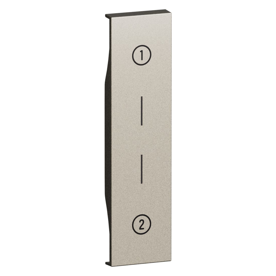 BTICINO BTIKCM23MH L.NOW - cover MH 1-2 1M champagne