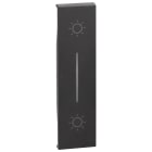 BTICINO BTIKG05L L.NOW - COVER DOPPIO PULSANTE 1M NERA