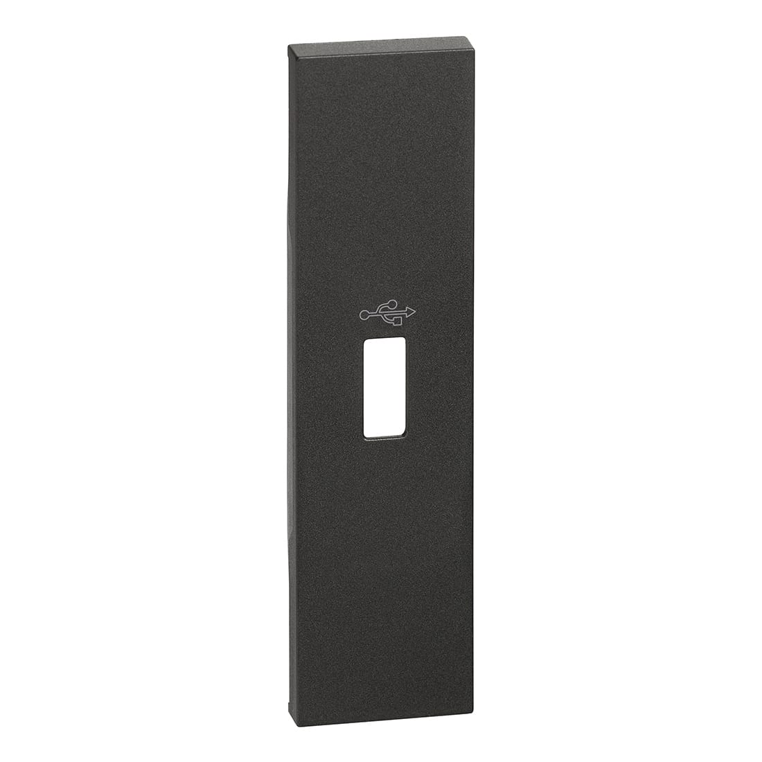 BTICINO BTIKG10P L.NOW - COVER CONNETTORE USB 1M NERA