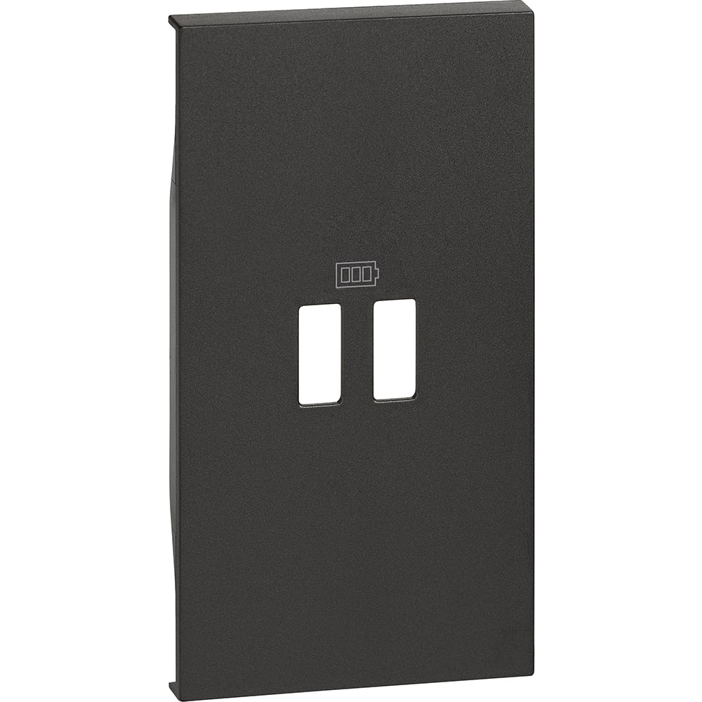 BTICINO BTIKG12PD L.NOW - COVER CARICATORE 2M PD NERA