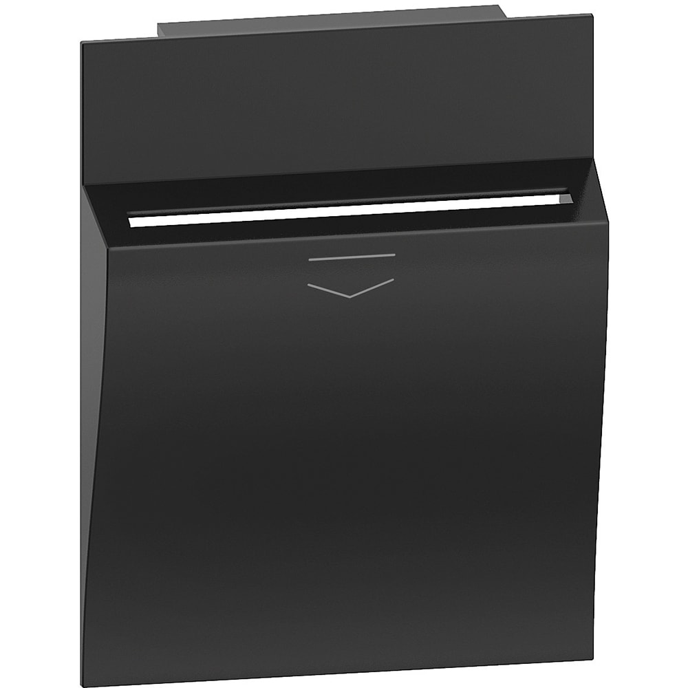 BTICINO BTIKG22M2 L.NOW - COVER TASCA PORTABADGE 2M NERA