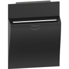 BTICINO BTIKG22M2 L.NOW - COVER TASCA PORTABADGE 2M NERA