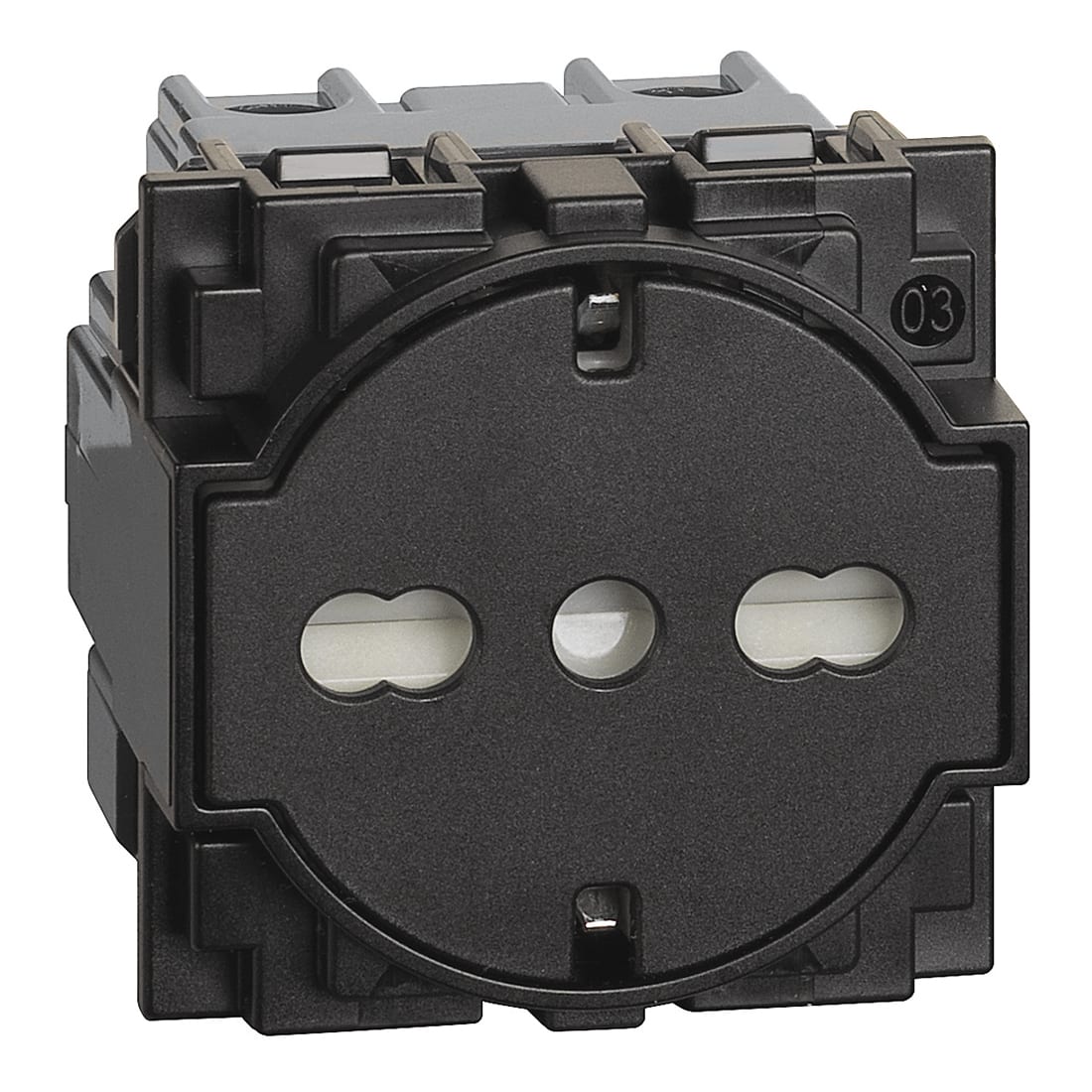 BTICINO BTIKG4140A16F L.NOW - PRESA FLAT 16A STD GER-ITA NERA