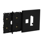 BTICINO - BTIKG8104M13C L.NOW FRAME 4M MOSTRINA PRESA + USB NERO