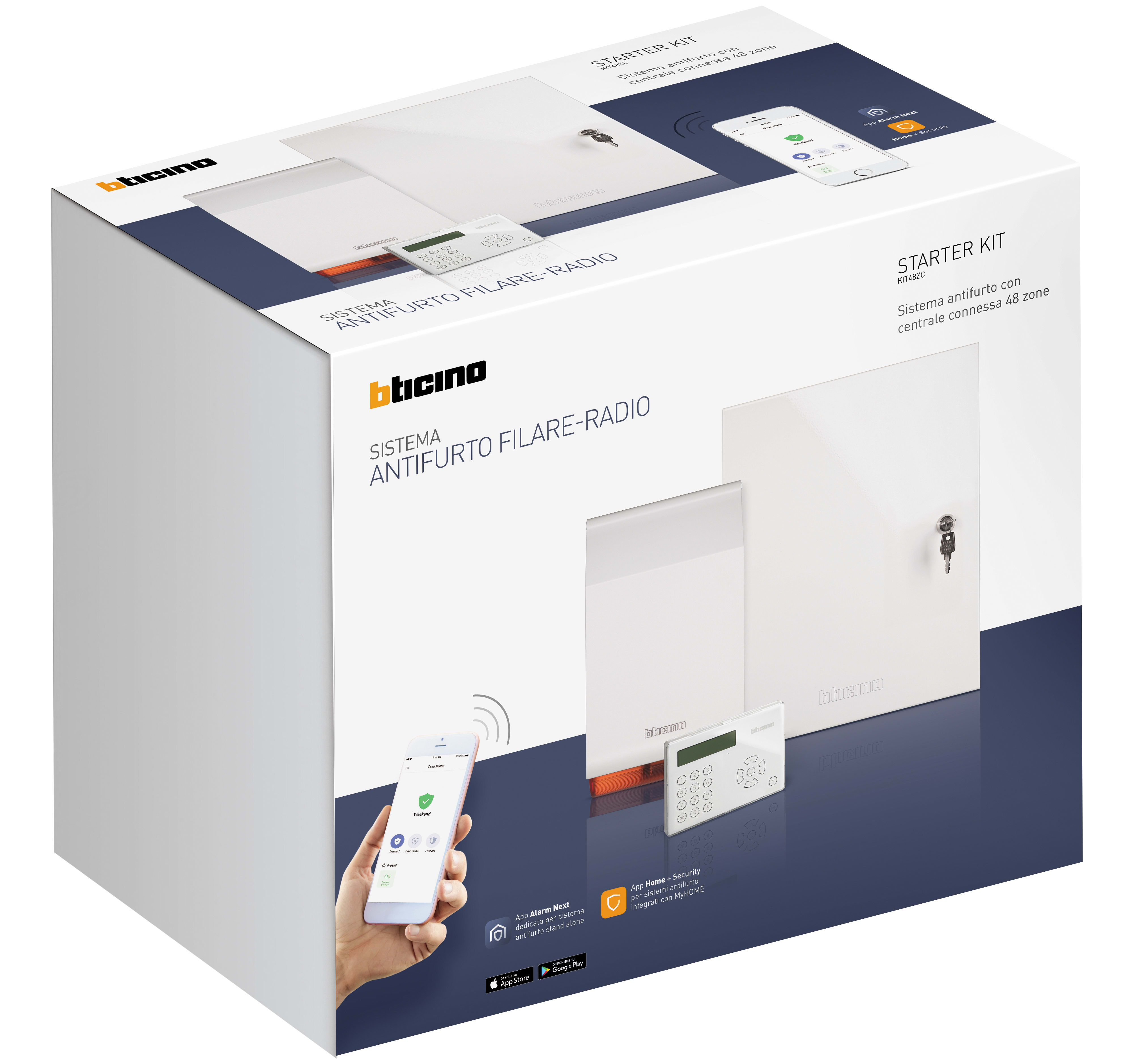 BTICINO BTIKIT48ZC KIT ALLARME 48 CONNESSO