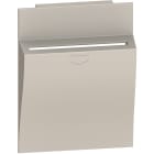 BTICINO - BTIKM22M2 L.NOW - COVER TASCA PORTABADGE 2M SABBIA