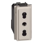 BTICINO - BTIKM4180 L.NOW - PRESA 2P+T 10/16A 250VAC BIPAS.