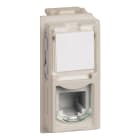 BTICINO BTIKM4258RJ11 L.NOW - CONNETTORE RJ11 (4/6) K10 SABBIA