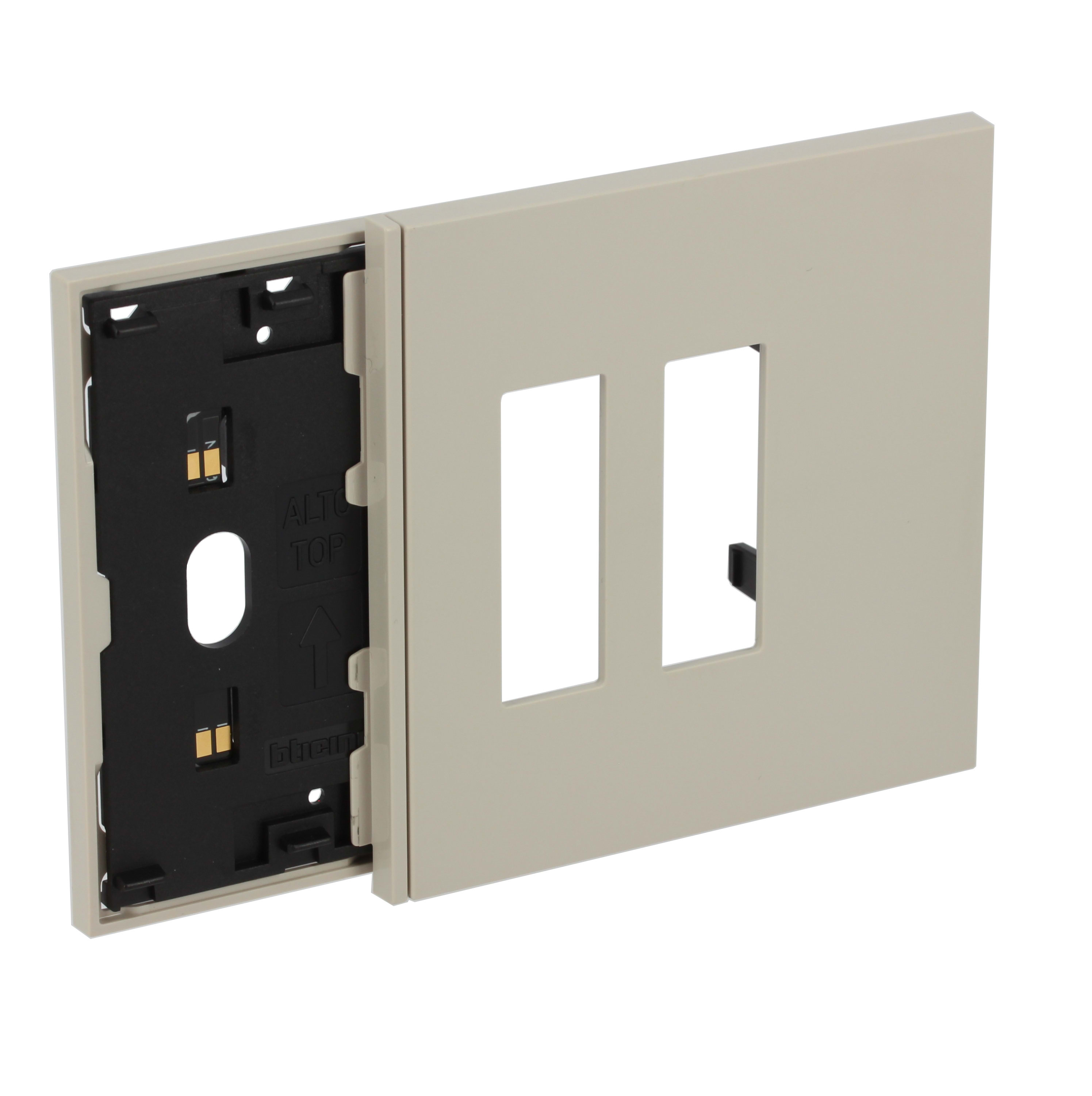 BTICINO BTIKM8103M02 L.NOW - FRAME 3M SABBIA MOSTR DOPPIA PRE