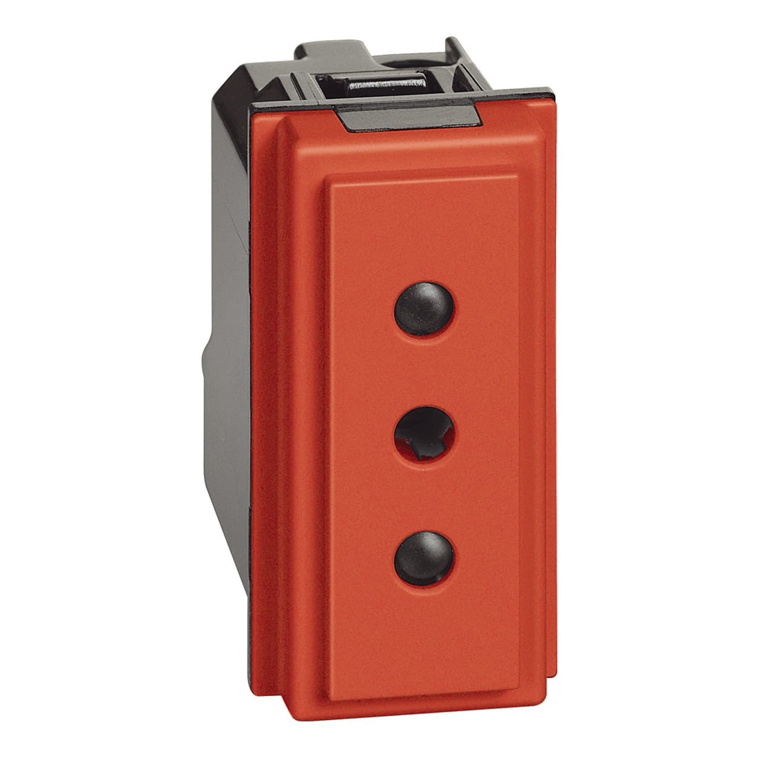 BTICINO BTIKR4113 L.NOW - PRESA 2P+T 10A 250VAC ROSSA