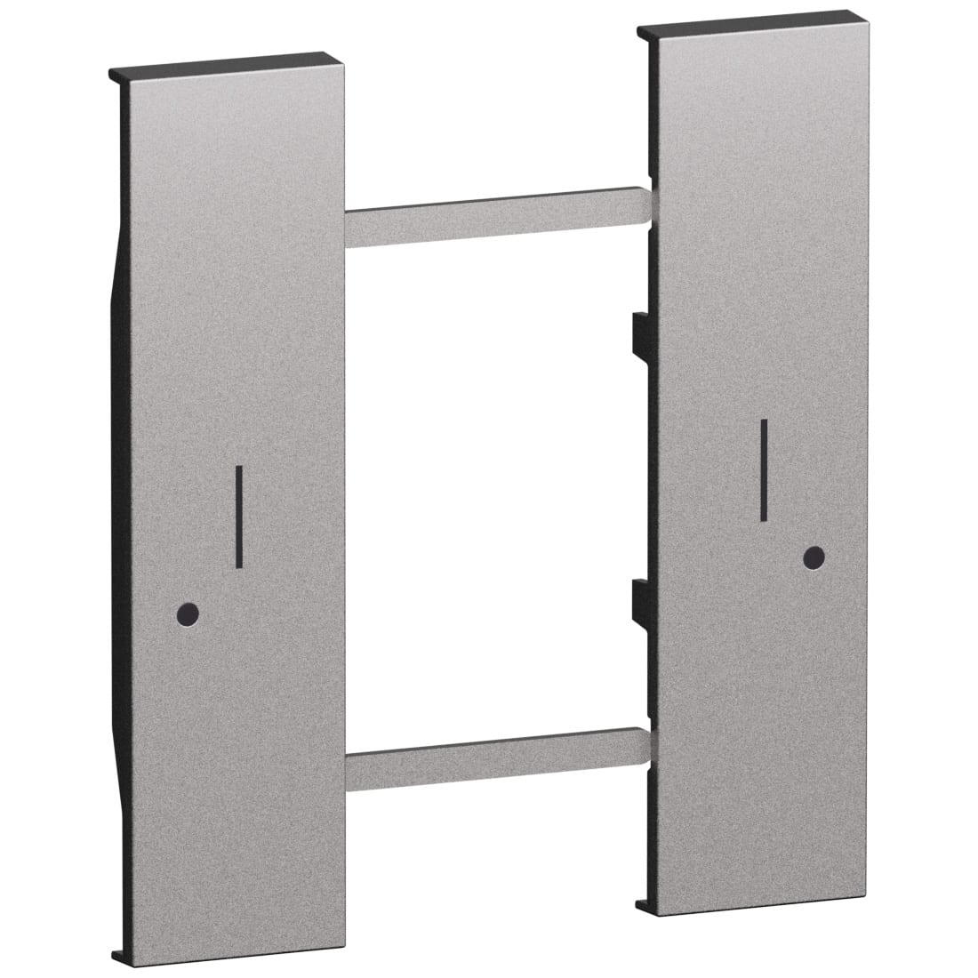 BTICINO BTIKS36M2 L.NOW- Cover doppio luci wireless steel