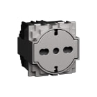 BTICINO - BTIKS4140A16F L.NOW - presa flat 16 A std ger-ita stee