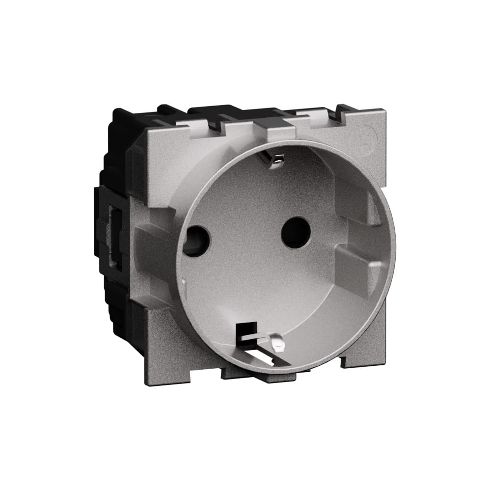 BTICINO BTIKS4141 L.NOW - PRESA STD TEDESCO 2P+T STEEL