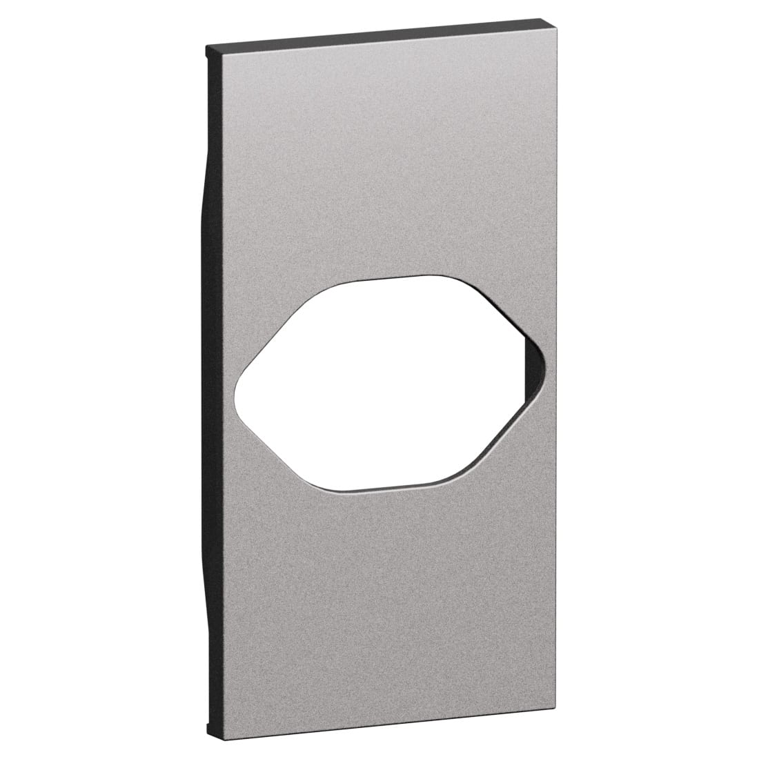 BTICINO BTIKS64 L.NOW - Cover presa Svizzera steel