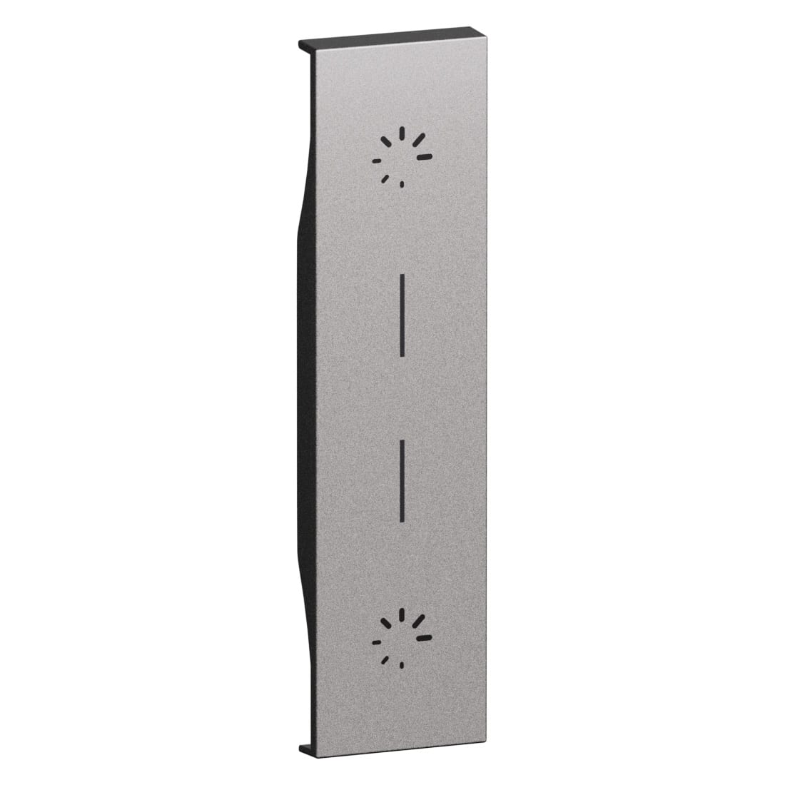 BTICINO BTIKSM20MH L.NOW - cover MH 2 dimmer 1M steel