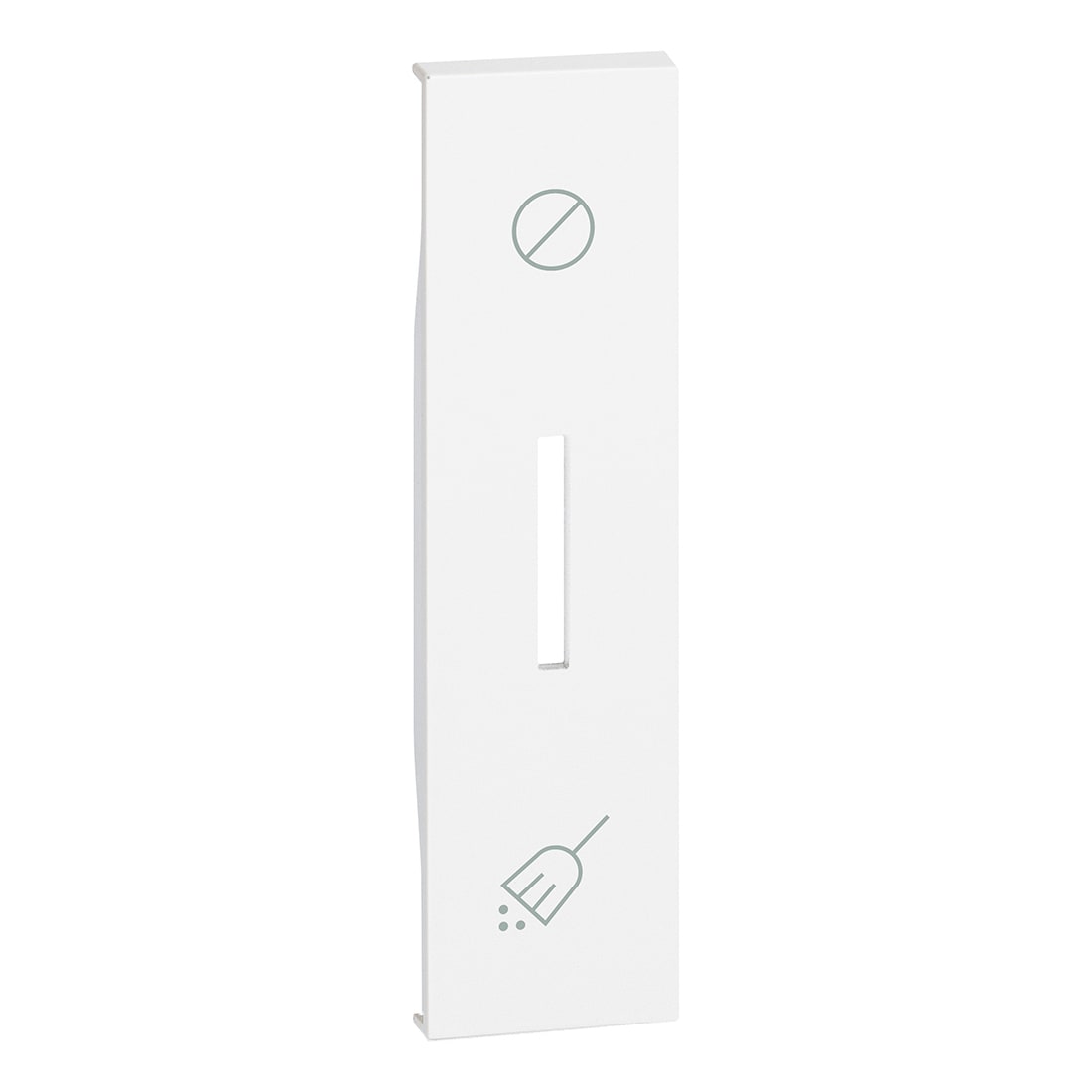 BTICINO BTIKW06H L.NOW - COVER COMMUTATORE HOTEL 1M BIANC