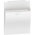 BTICINO BTIKW22M2 L.NOW - COVER TASCA PORTABADGE 2M BIANCO