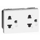 BTICINO BTIKW4185 L.NOW - PRESA DUPLEX UNI 2P+T 16A BIANCO