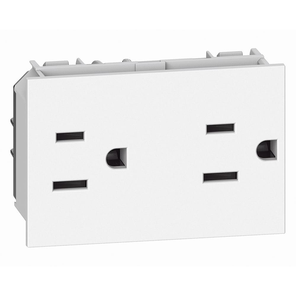 BTICINO BTIKW4188 L.NOW - PRESA DUPLEX US 2P+T 15A BIANCO