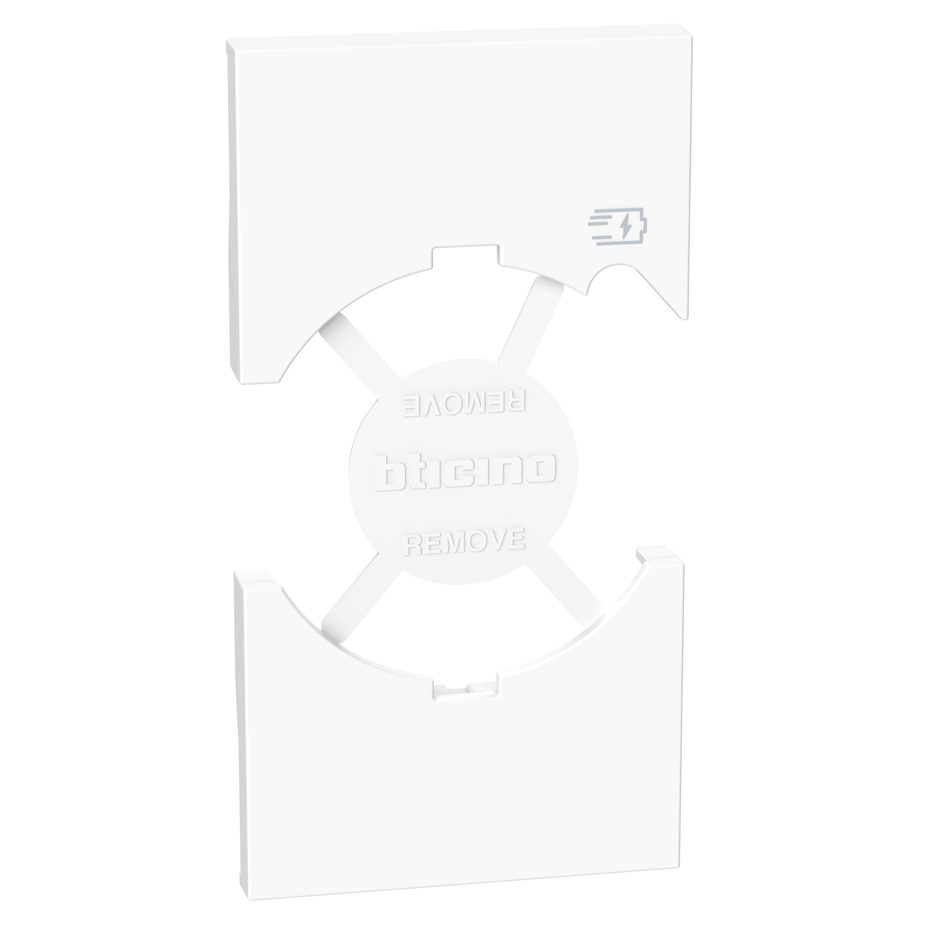 BTICINO BTIKW68 L.NOW - COV. PRESA P40+USB 2M BIANCA