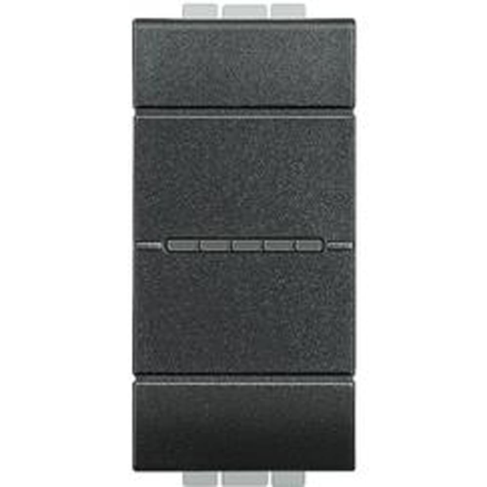 BTICINO BTIL4055N LL - PULSANTE AX 1P NO 10A 1M ANTRACITE