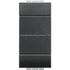 BTICINO BTIL4055N LL - PULSANTE AX 1P NO 10A 1M ANTRACITE