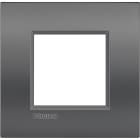 BTICINO - BTILNE4802ST Abdeckrahmen Light Air Europe: 1-fach, 2