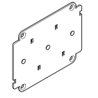 BTICINO BTIM7B31 MEGA M4 PIASTRA APPOGGIO VERS.ESTRAIBILE