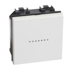 BTICINO BTIN4055M2N LL - PULSANTE AX 1P NO 10A 2M BIANCO