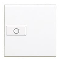 BTICINO BTIN4916M2A Axial-Wippe + Licht 2-Modulig Weiss