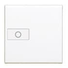 BTICINO - BTIN4916M2A Axial-Wippe + Licht 2-Modulig Weiss