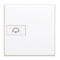 BTICINO - BTIN4916M2D Axial-Wippe + Glocke 2-Modulig Weiss