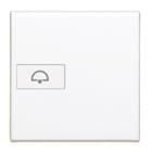 BTICINO - BTIN4916M2D Axial-Wippe + Glocke 2-Modulig Weiss