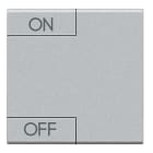 BTICINO BTINT4911M2AGN LIGHT TECH - COPRITASTO ON OFF 2 MOD