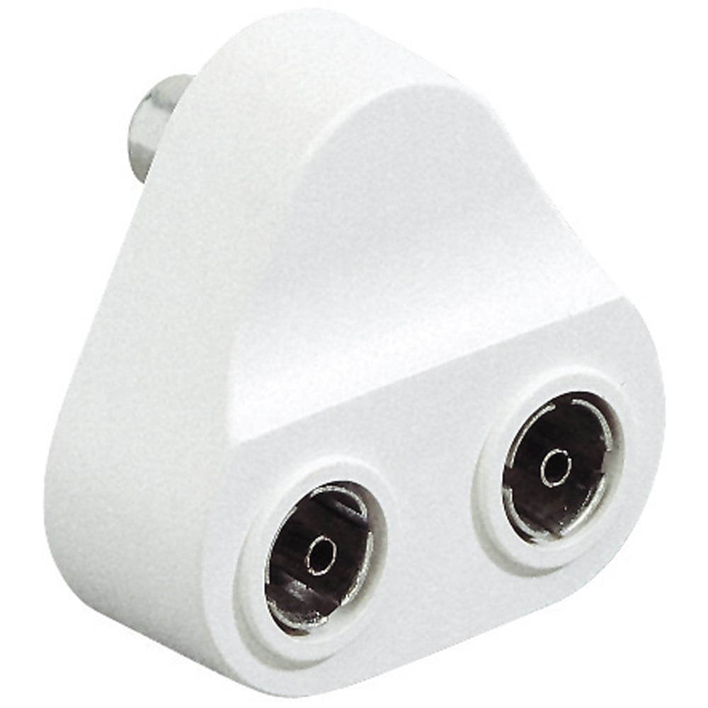 BTICINO BTIS2136 ADATTATORE TV1 SPINA TV/2 PRESE D.9,5MM