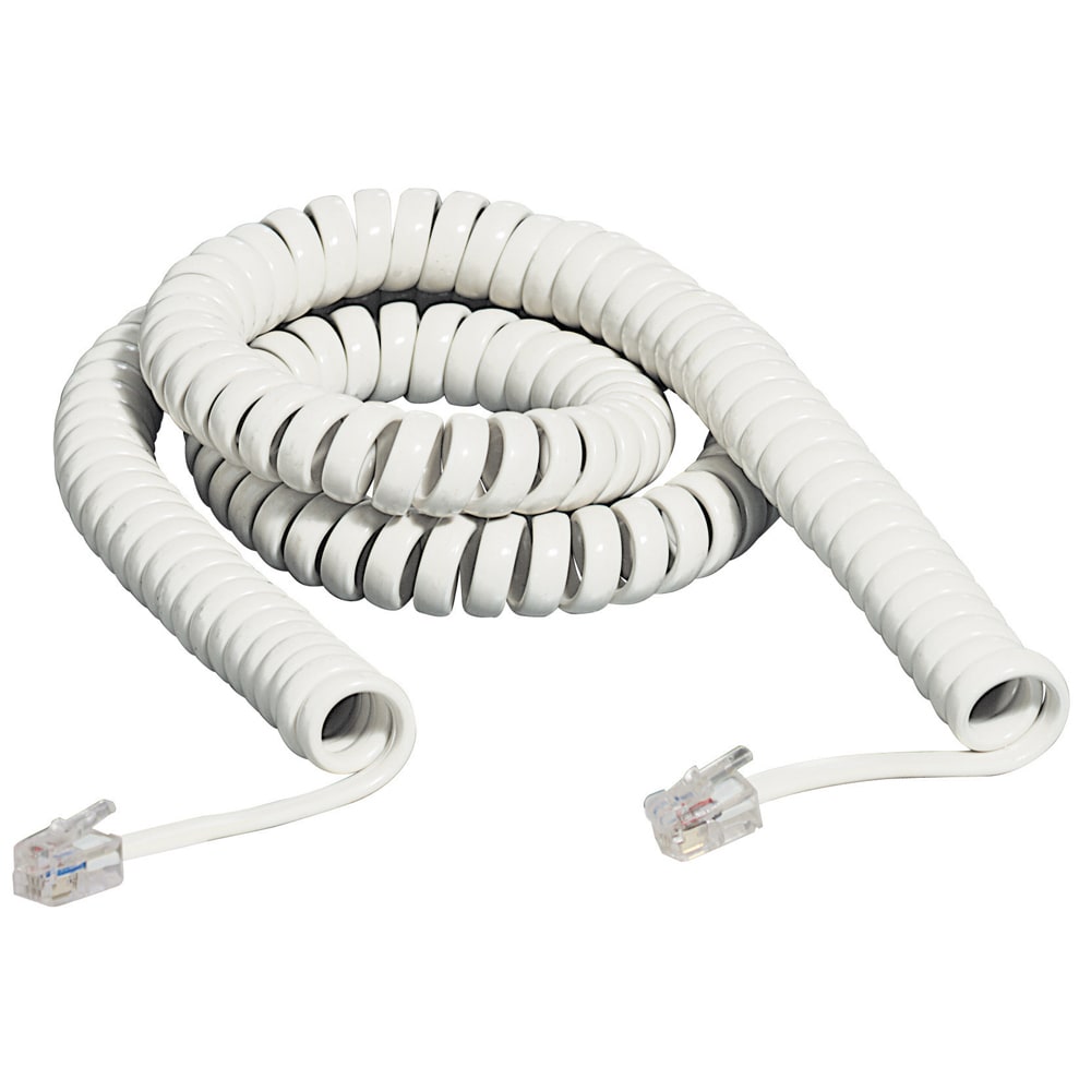BTICINO BTIS2587B KIT - CAVO SPIRALE 2 PLUG 4/4 2,5M BIANC