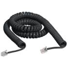 BTICINO - BTIS2587N KIT - CAVO SPIRALE 2 PLUG 4/4 2,5M NERO