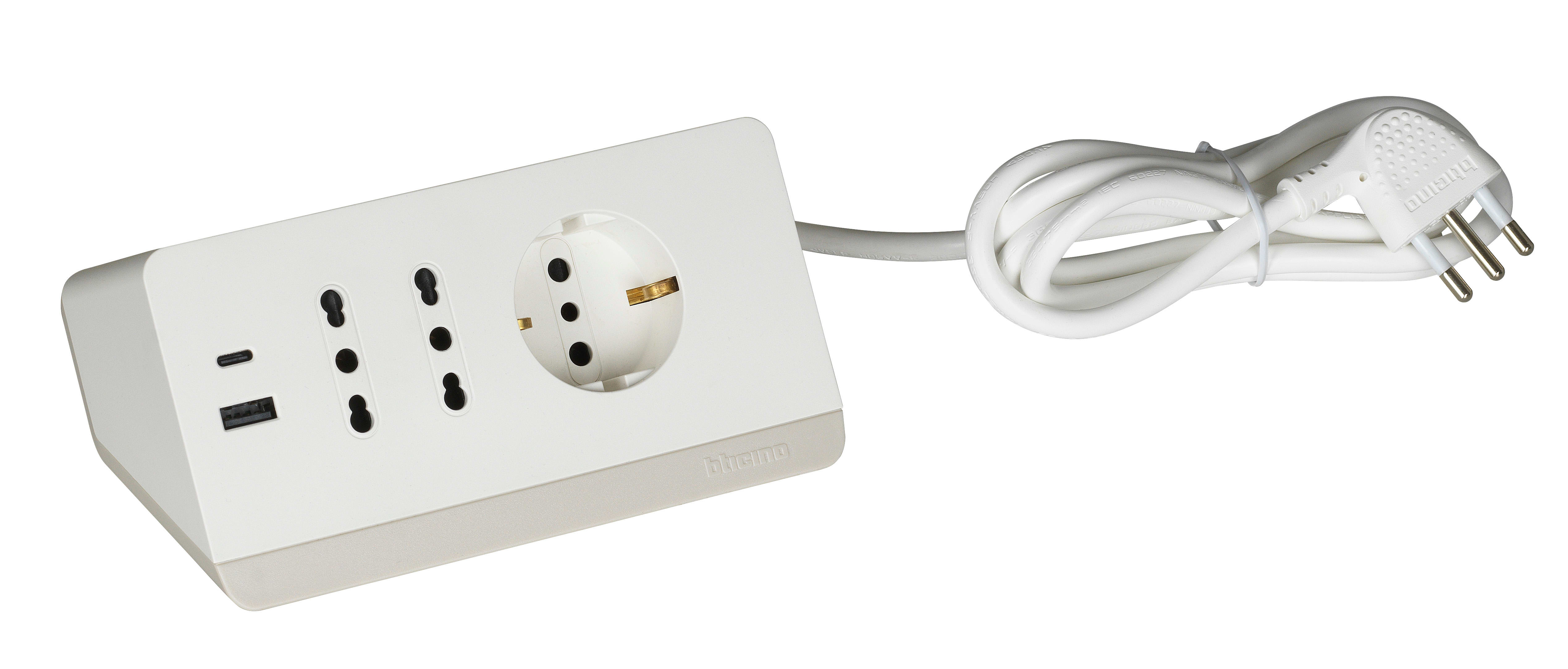 BTICINO BTIS3711DBU MDS.2PR10/16+1PRP30+2USB+SP10A+INT BIA