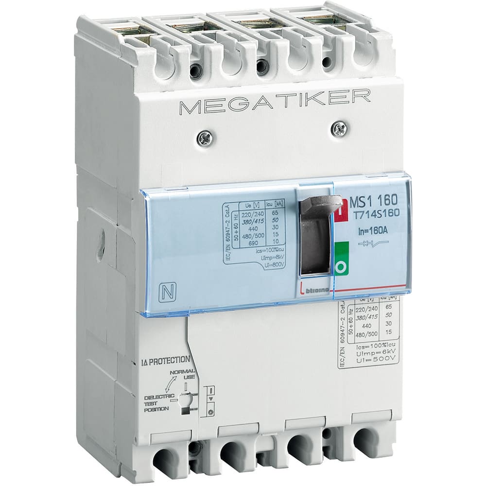 BTICINO BTIT714S160DB MS1 160 - INTERR. MANOVRA+DIFF BASE4P 16