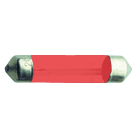 BTICINO BTI11012R ACCESSORI - LAMPADA S6X30 12V 3W ROSSA
