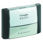 BTICINO BTI26108L IDROBOX - PULSANTE TARGA IP55 ANTRACITE