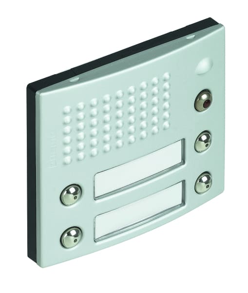 BTICINO - BTI332341 Frontbl. Tuerlautsp. 4RT alu